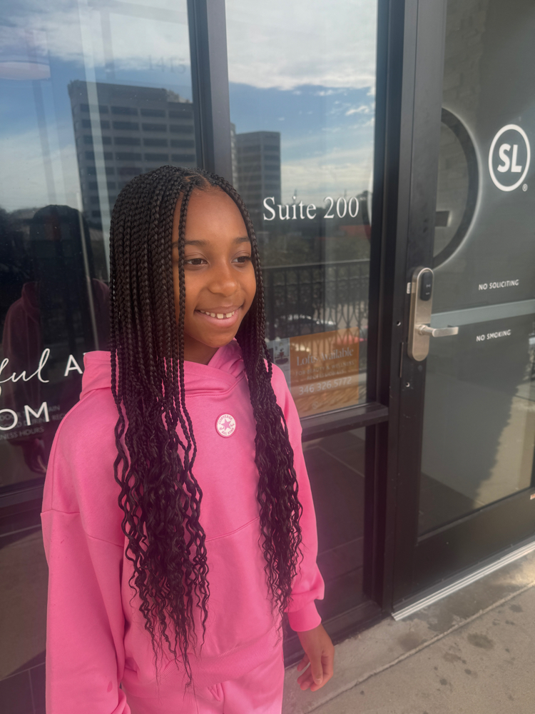 M/ Knotless Kids at Fifi in Houston, TX