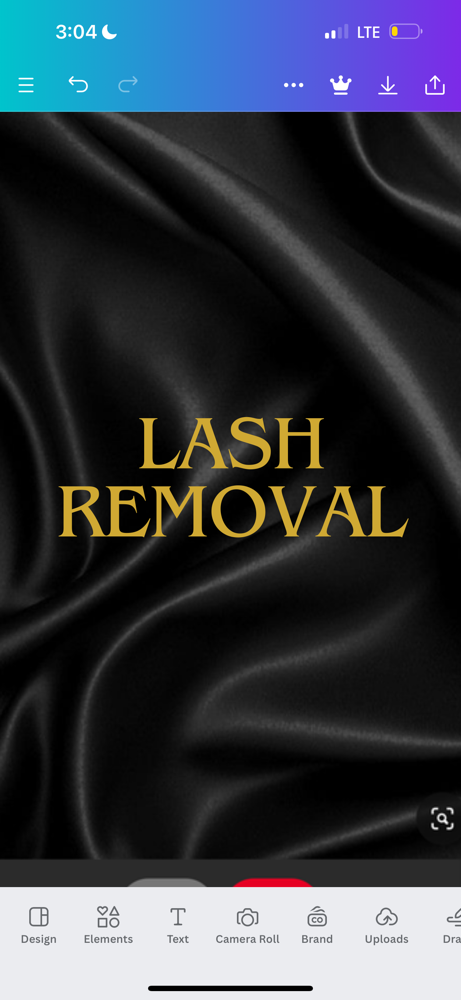 Lash Removal