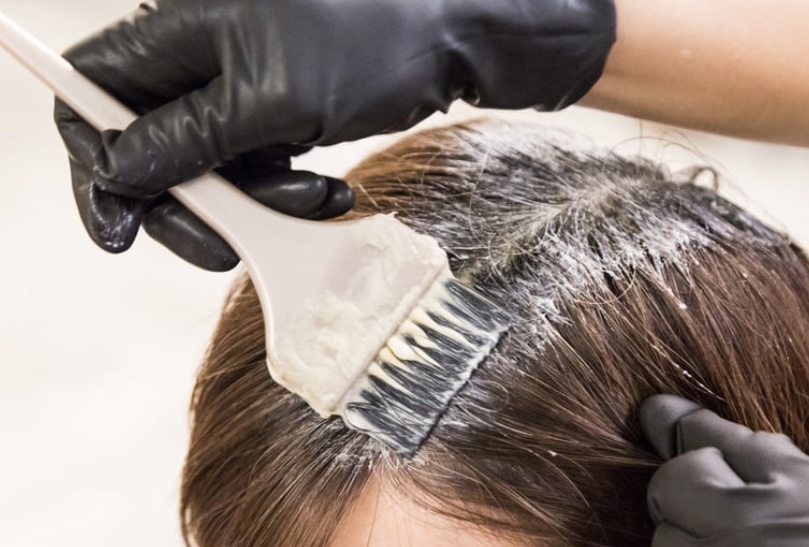 Color Retouch, Haircut With Blowdry