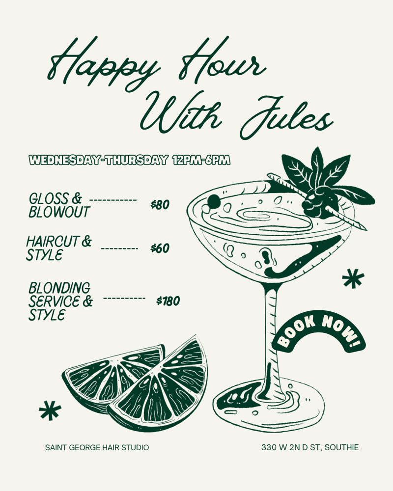 Happy Hour Blonding & Style