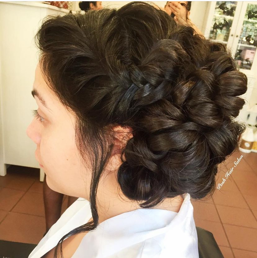 Updo (no wash, no blowout)