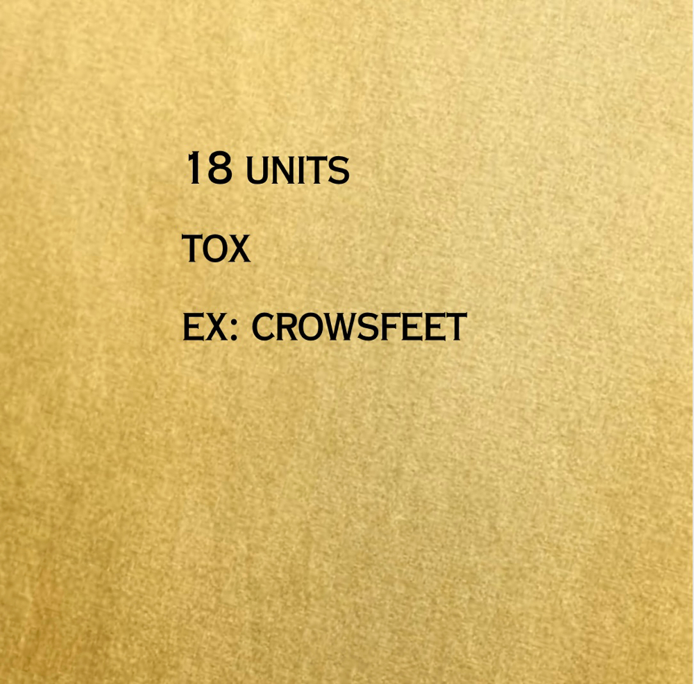 18U Botox Crows Feet