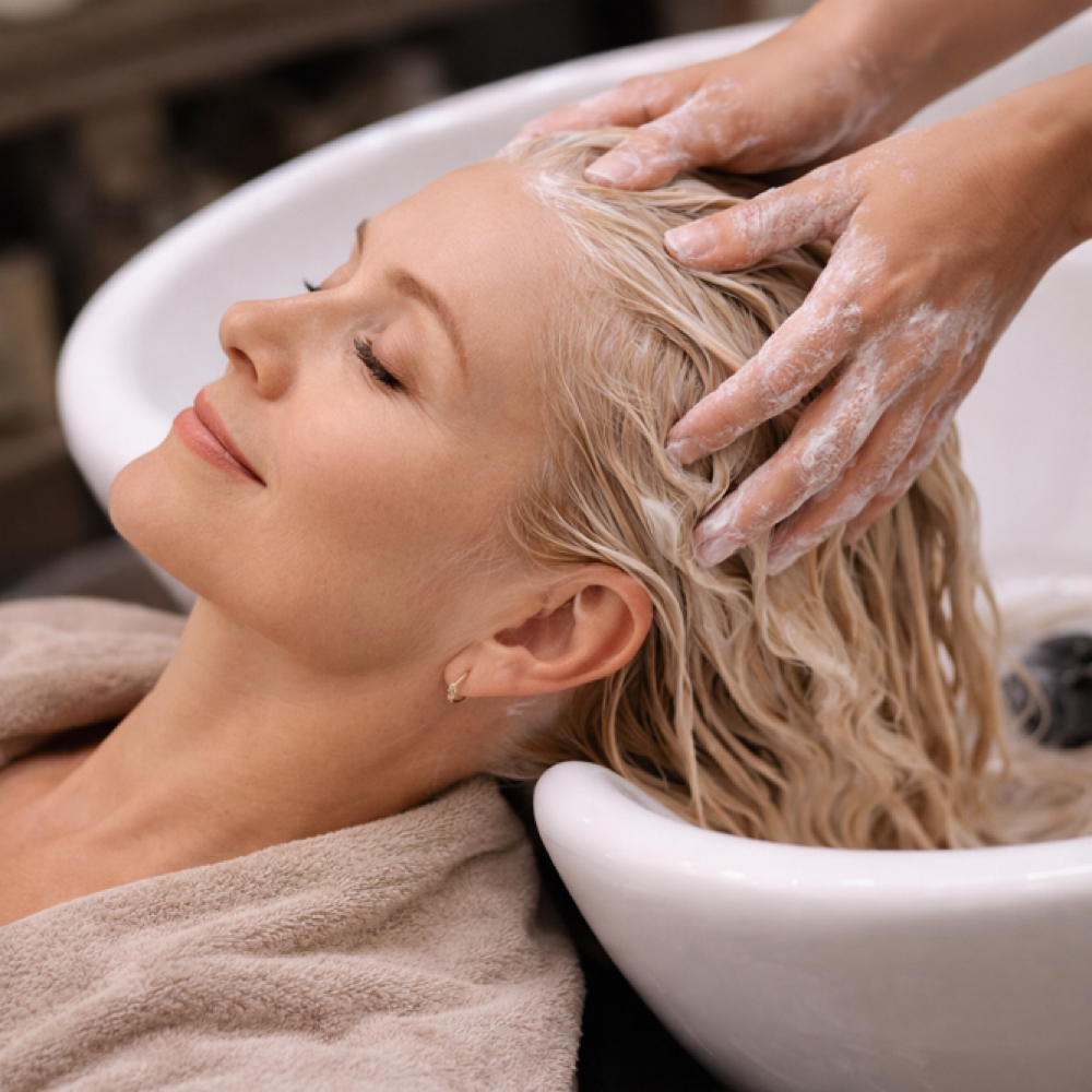 Signature Hair Renewal Ritual at Honey & Ginger Hair Salon in Dallas, TX