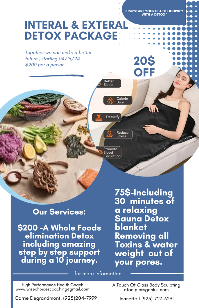 Internal & external Detox package