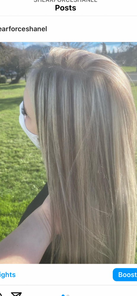 Partial Highlight/Lowlight w. Color