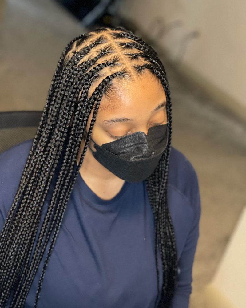 Medium Midback Knotless