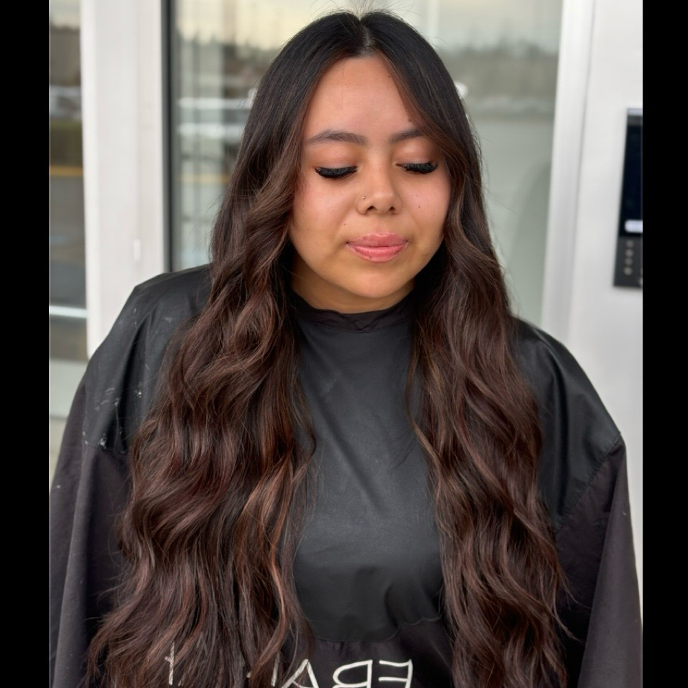 Partial Highlight/foilyage at Hermosa Hair Lounge in Mill Creek, WA