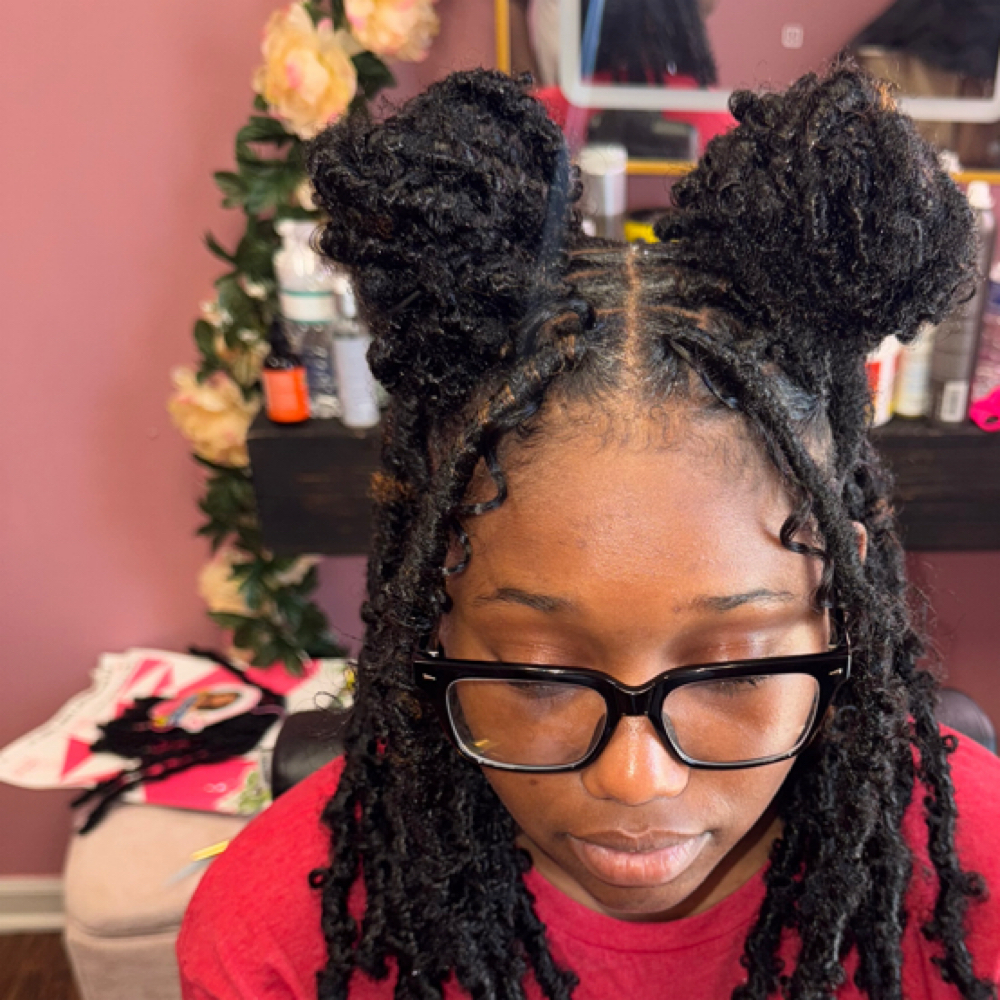 Short Butterfly Locs at Shanelle Luxe Studio in Montgomery, AL