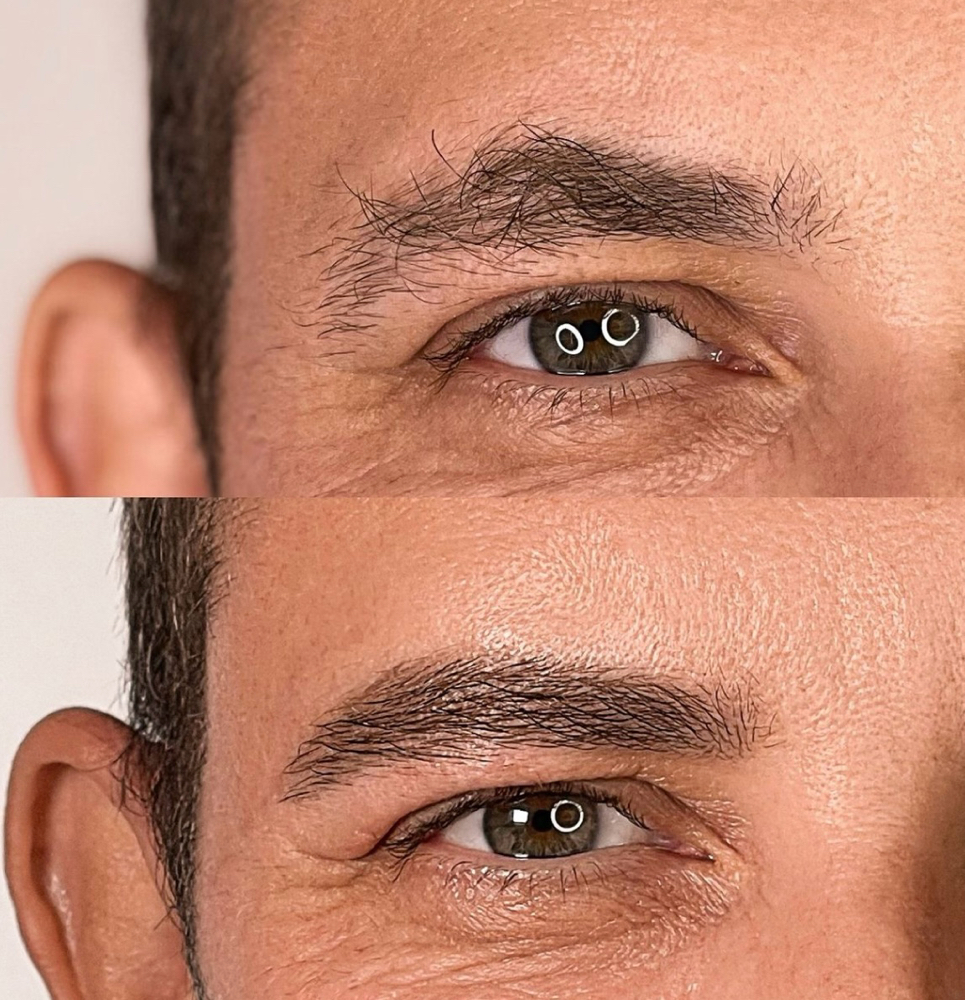 Permanent Eyebrow Makeup for Men
