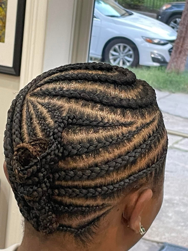 Intricate Updo Natural Hair