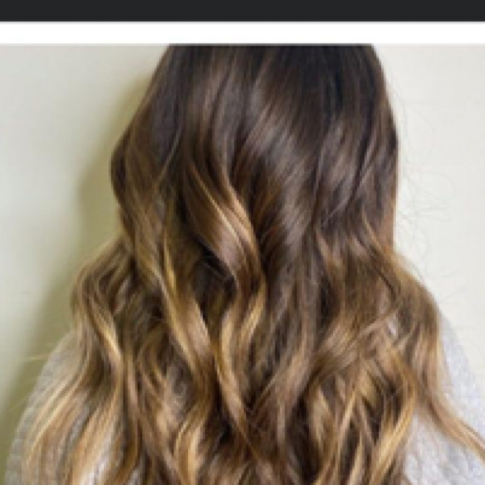 Balayage HL w/ Base Color Added at Charlene  Kloeblen in Kansas City, MO