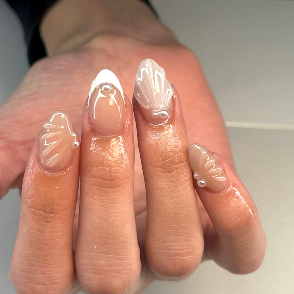 XShort Acrylic Full Set at Eclipse.nailzz in eagan, MN