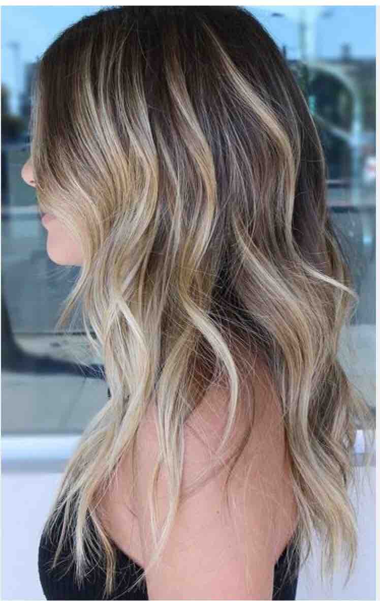 Partial Balayage Highlight