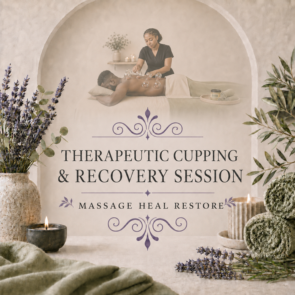 Therapeutic Cupping & Recovery at Massage Heal Restore, LLC in hypoluxo, FL