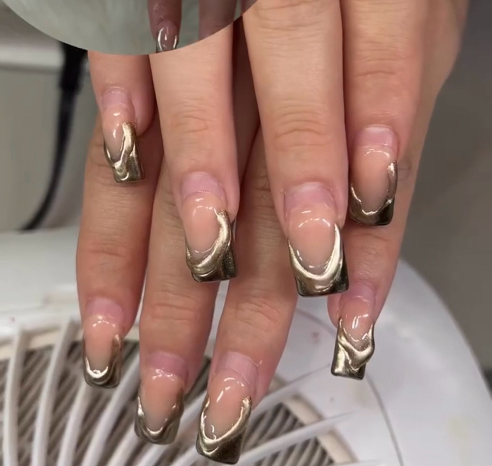 Refill Short Nail at Rubiiglownails in North Carolina, NC