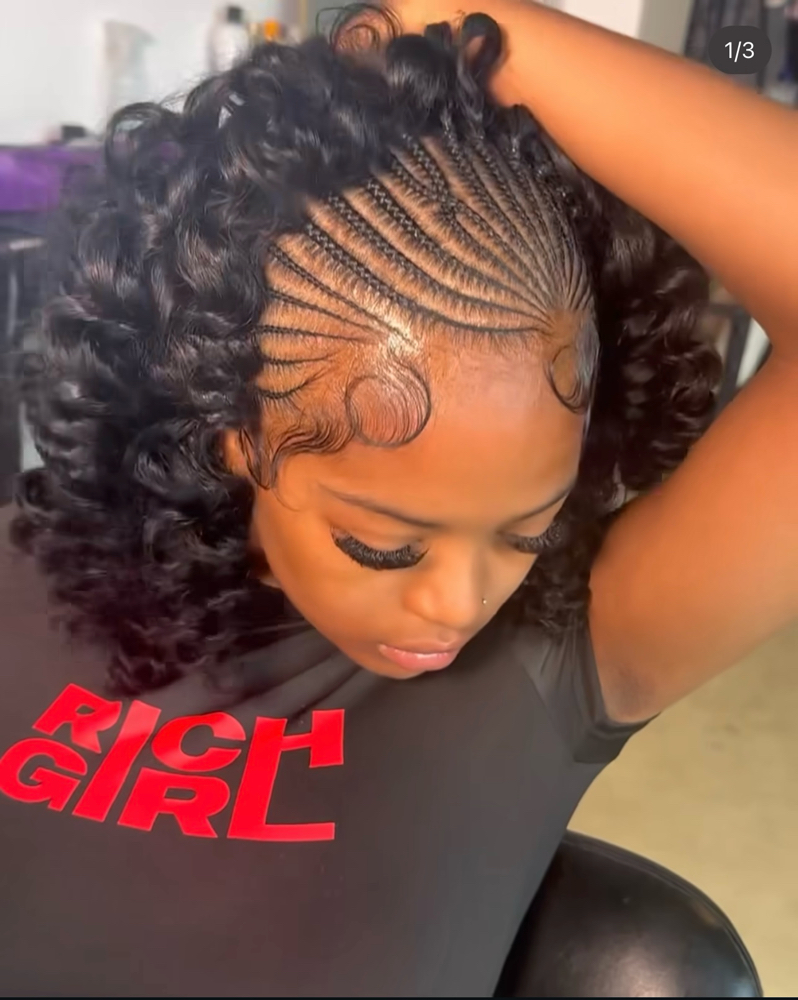 Bring A Friend Crown Braids
