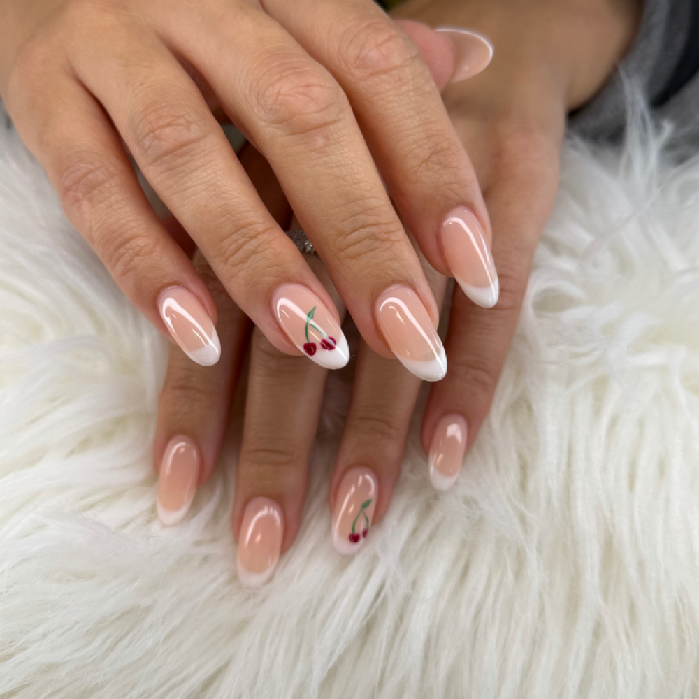 French Tip 💅🏻 at Angie’s Glam Station in Chula Vista, CA