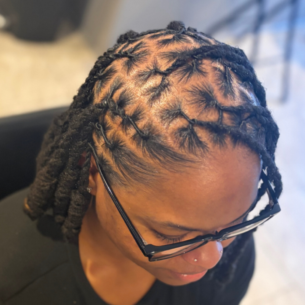 💛 Sculpted Crown Bob at Xclusive Locs in Tuscaloosa, AL