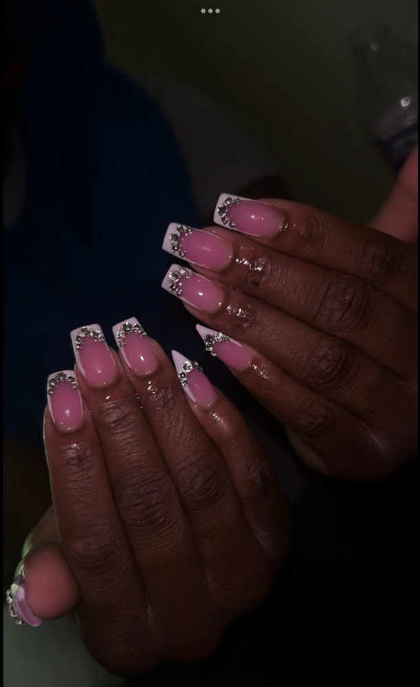 Acrylic Overlay at Mani Nailed It in Charlotte, NC