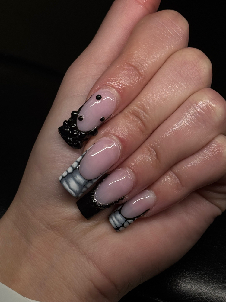Long Full Set Acrylic