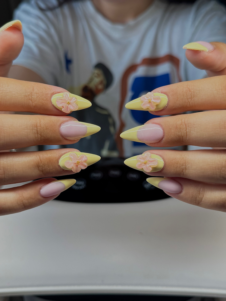 Long Full Set Acrylic