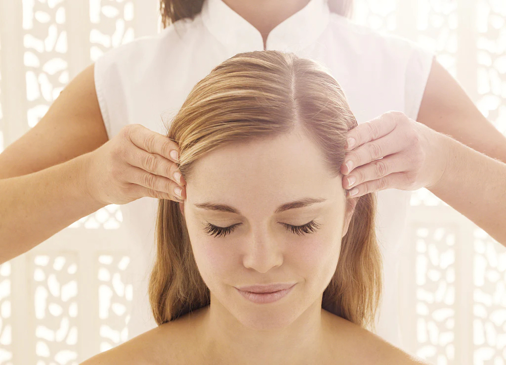 Stress Relieving Scalp Massage