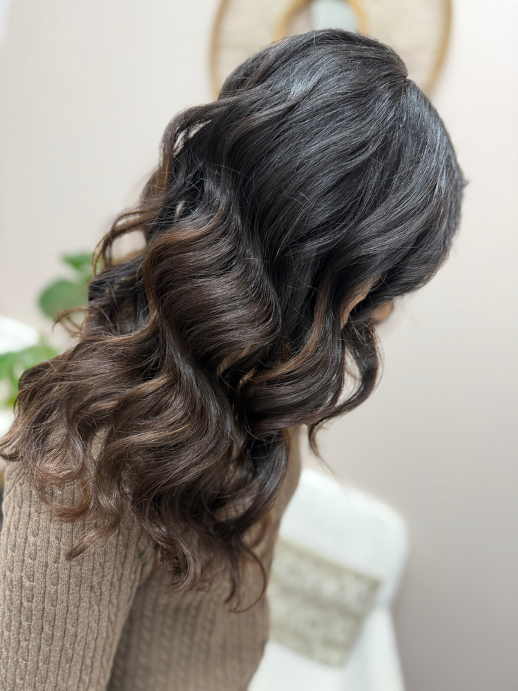 BLOW DRY, CURLS, STRAIGHTNING