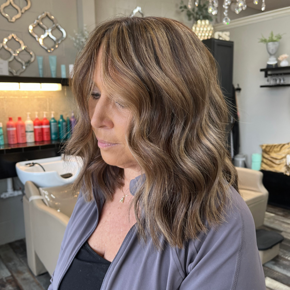 New Grow Retouch+partial Highlight at Hairbymakenzierae_ in Smithville, TN