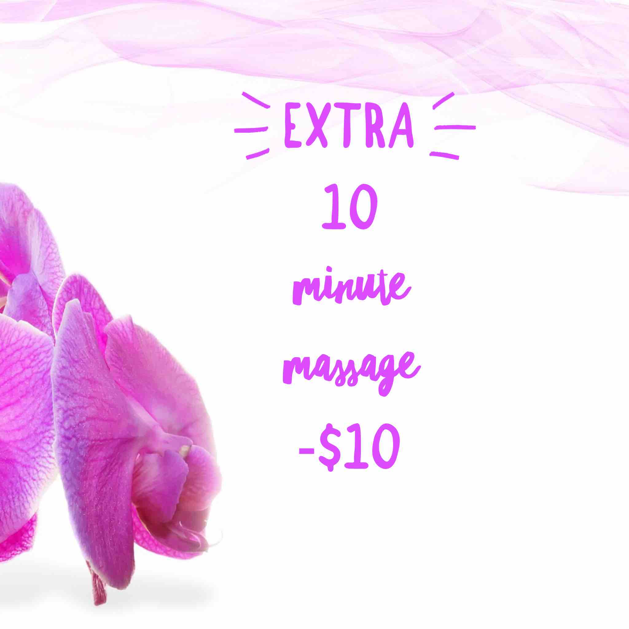 Extra 10 Minute Massage