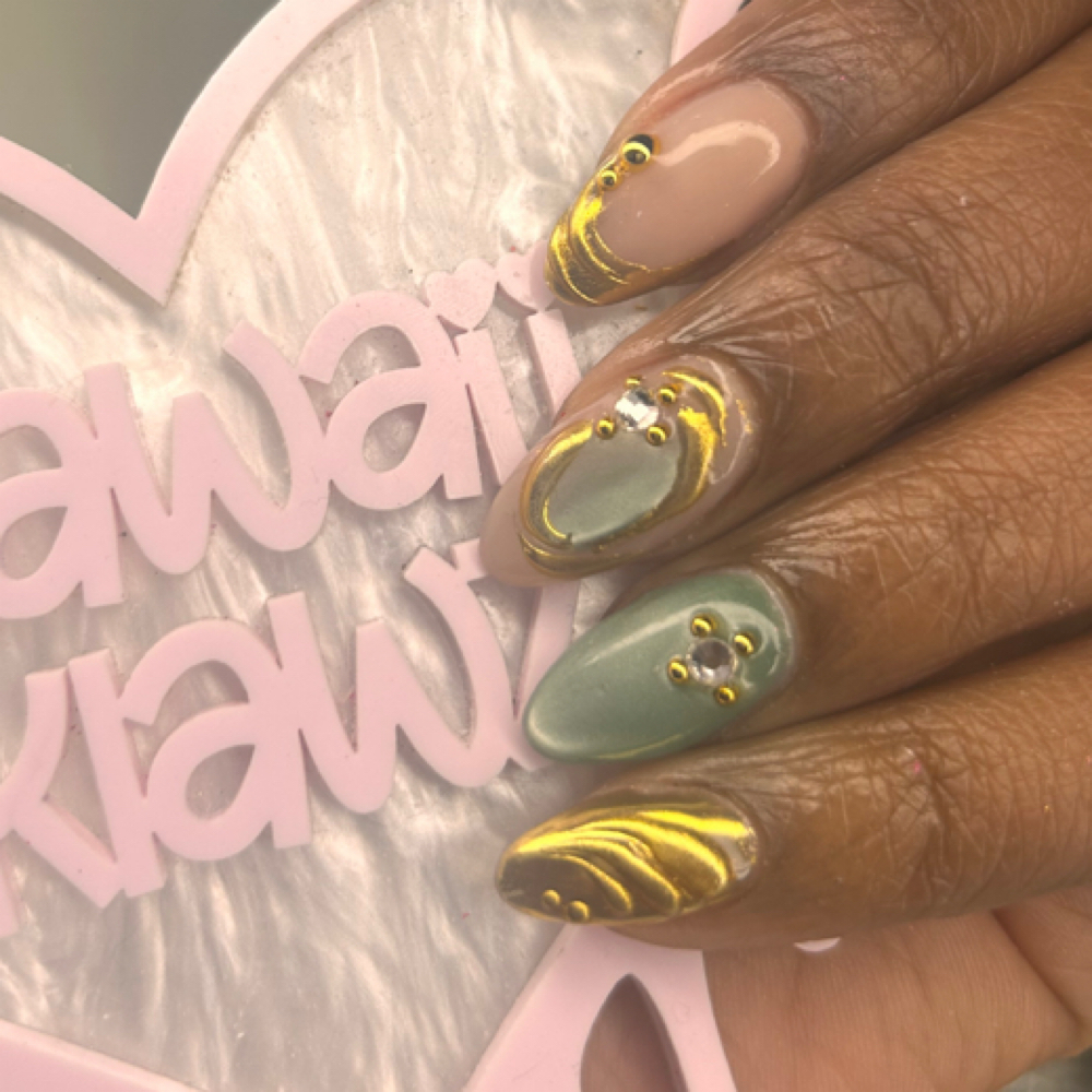 Hard Gel Fullset at Kawaii Klawz in Hinesville, GA
