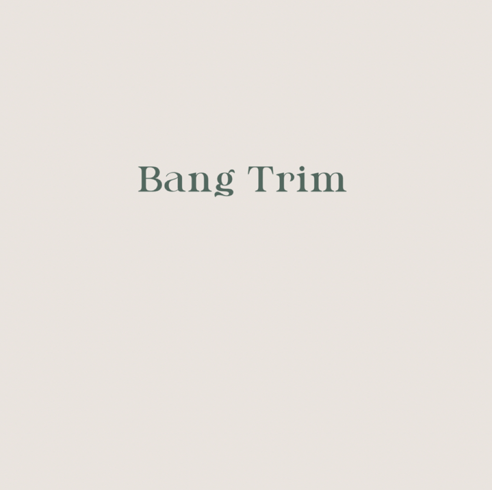 Bang Trim at Alexis — Hair Alchemy in Delray Beach, FL