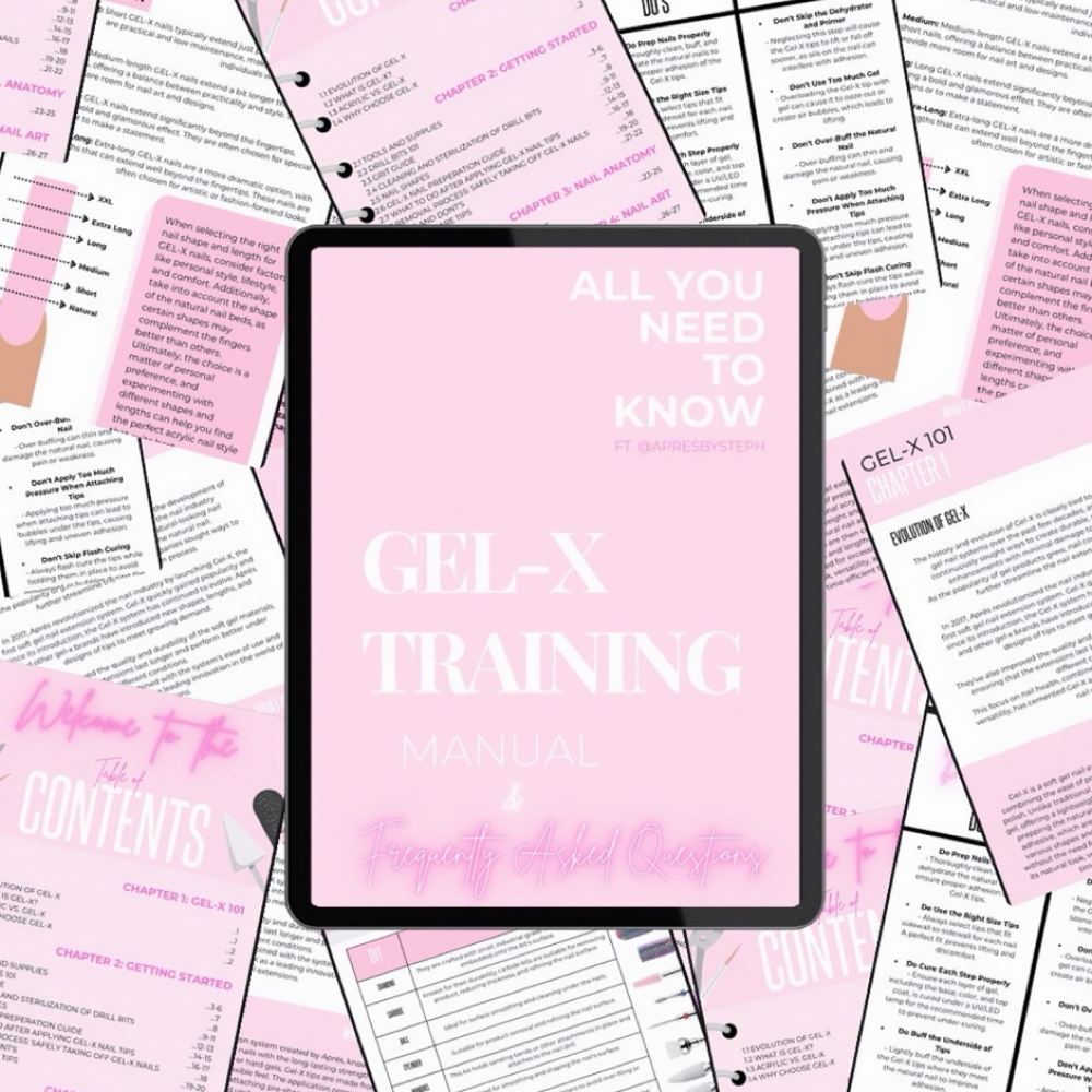 All You Need to Know Gel-X Manual at @apresbysteph in Miami, FL