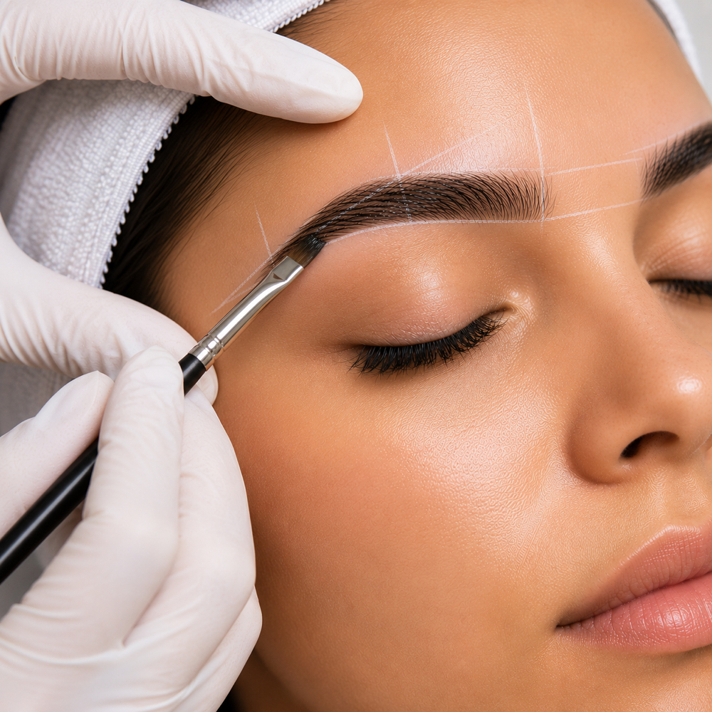Brow Shaping + Tint at Skinclaire Aesthetics in Montebello, CA