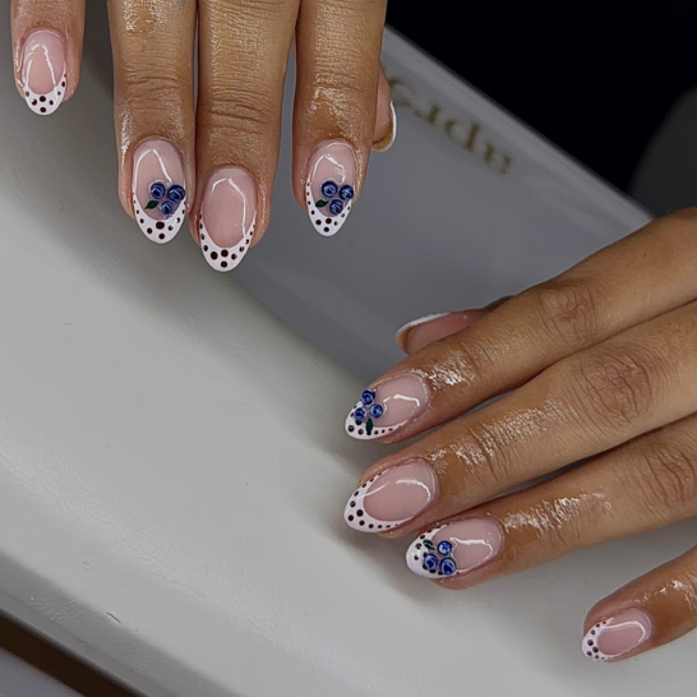 Builder gel manicure at Ashleysbeautybar in Seffner, FL