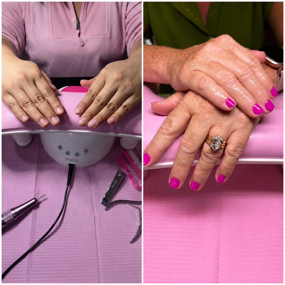 Basic Manicure at Studio Bee Beauty at Blushed & Co. in New Albany, IN