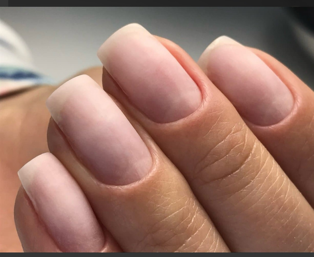 Only dry Russian manicure