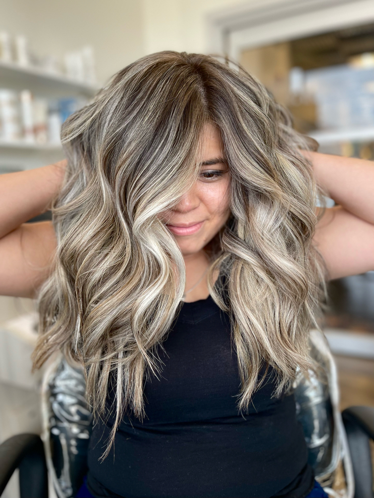 Signature Blonde Balayage & Haircut