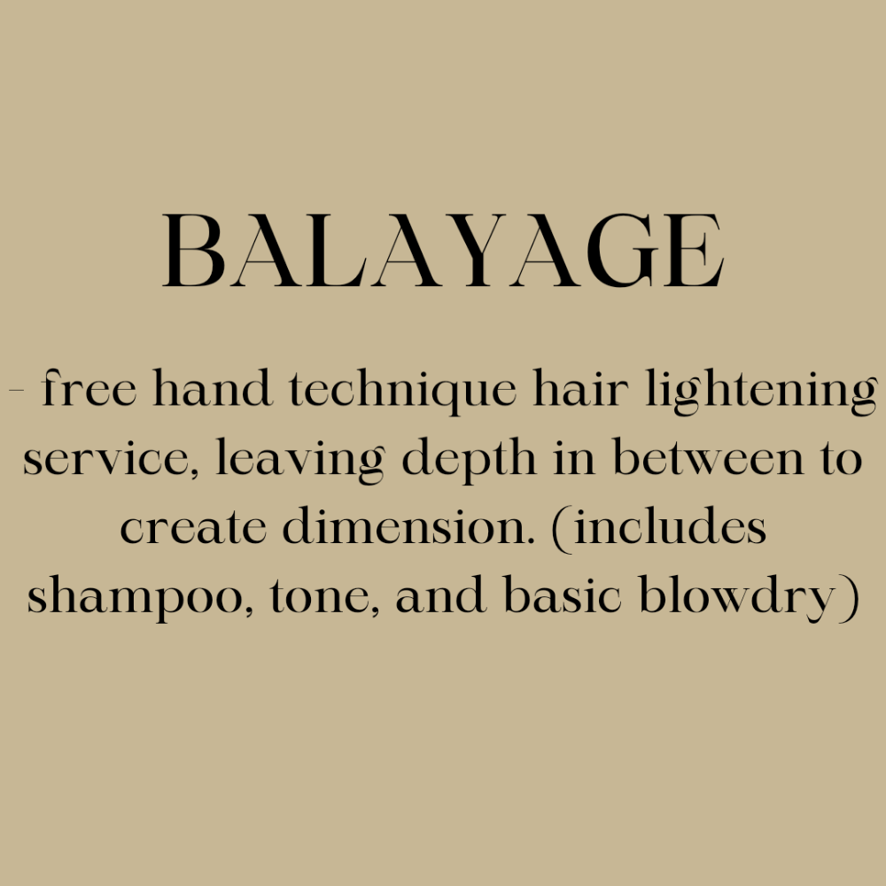 BALAYAGE