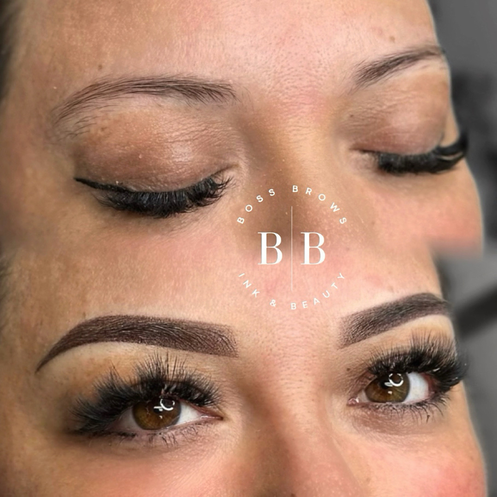 Ombre Tattoo Brow Touch Up
