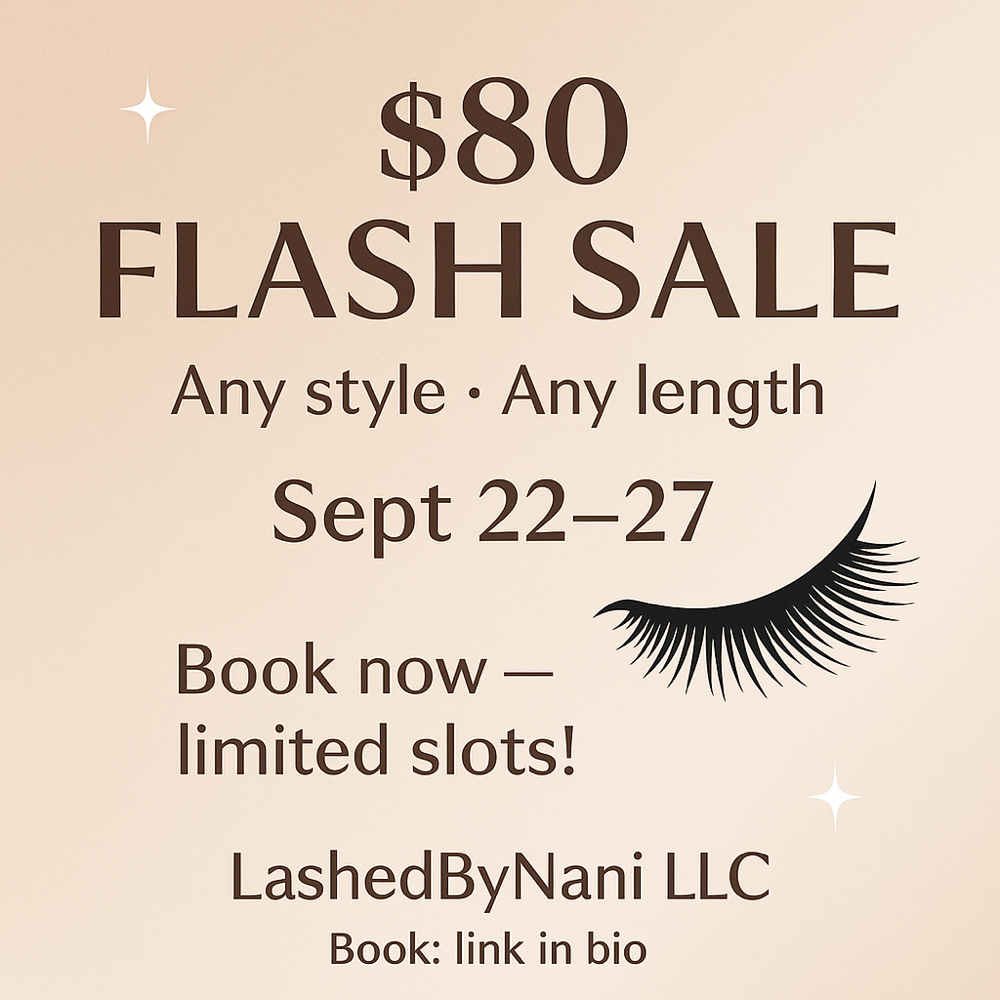 $80 flash Sale 22-27th