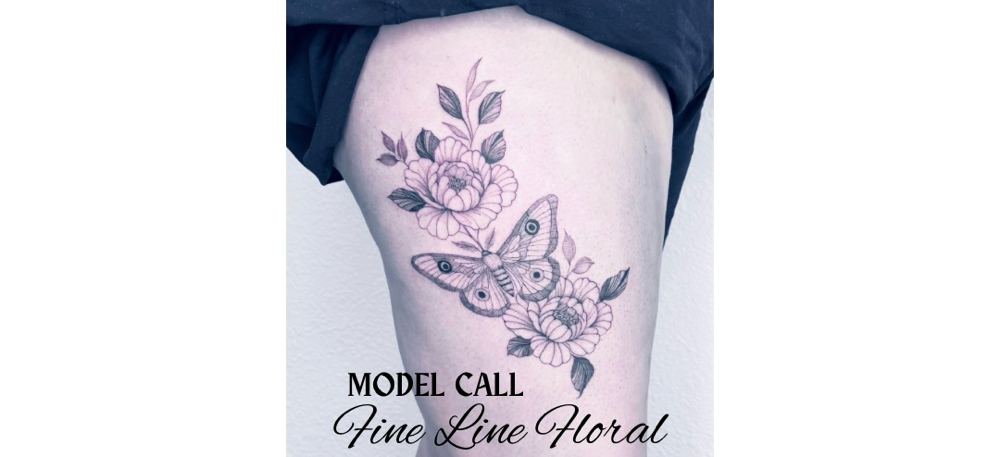 MODEL: Fine Line Floral