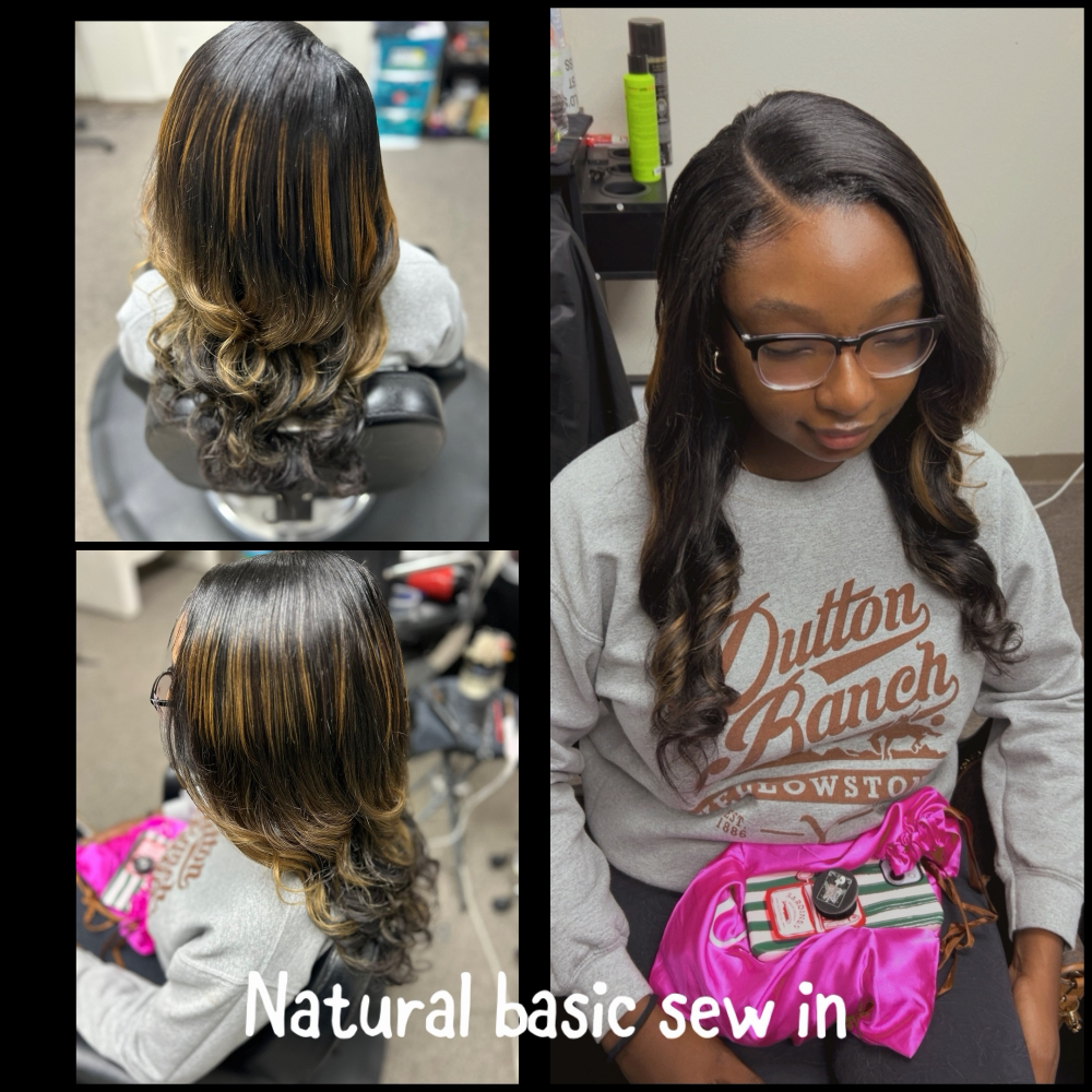 Basic sew in (leave Out ) at DeeplyRootedSalon in Iowa City, IA