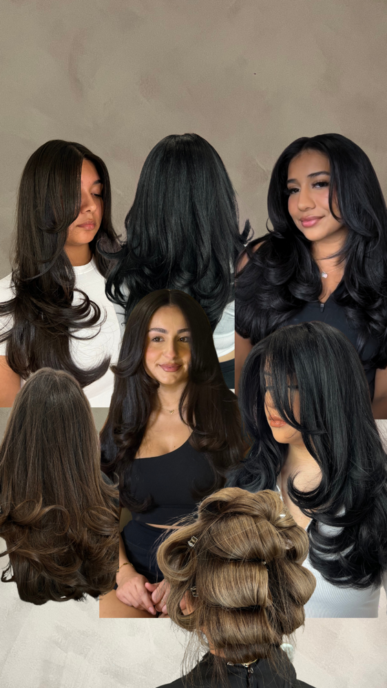 BOMBSHELL LAYERED HAIRCUT