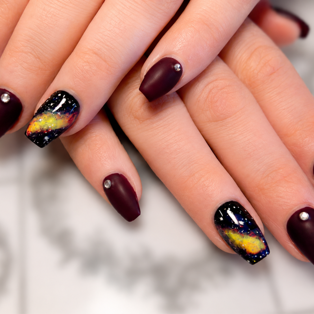 Moderate Art at Refined Nails with Caroline in Lakeport, CA