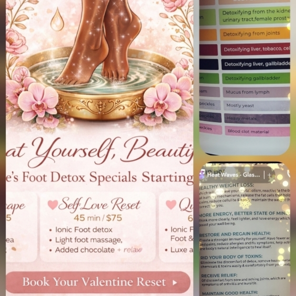 Foot Detox Body And Skin Rejuvenati at Beauty Is Her Name By Terra in Detroit, MI