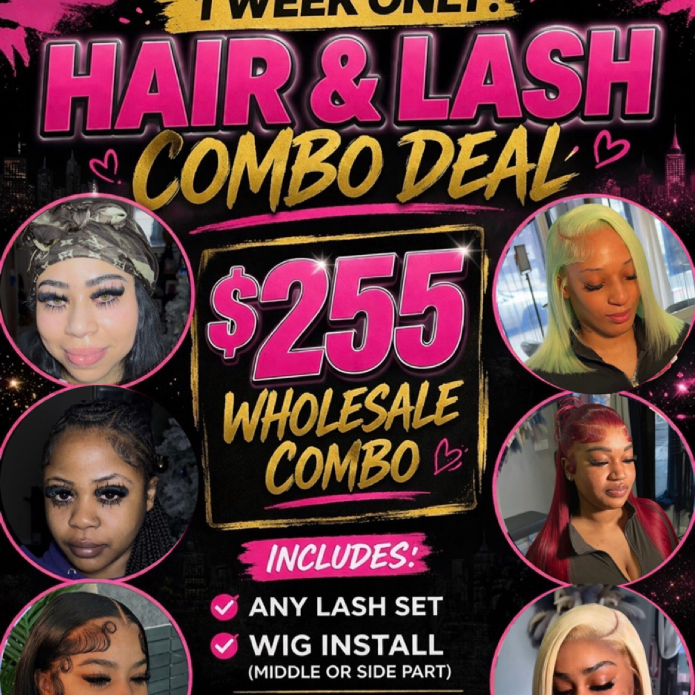 Hair & Lash Sale at Ricks Lashed in Bronx, NY