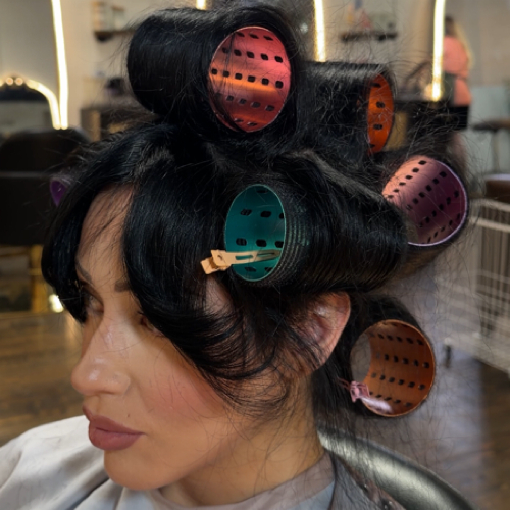 Signature Bouncy Blow Experience at Hayden Hair in Houston, TX