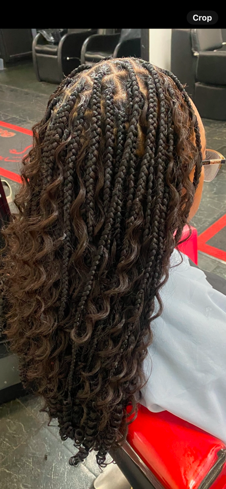 Meduim Boho Knotless (mid Back) Length