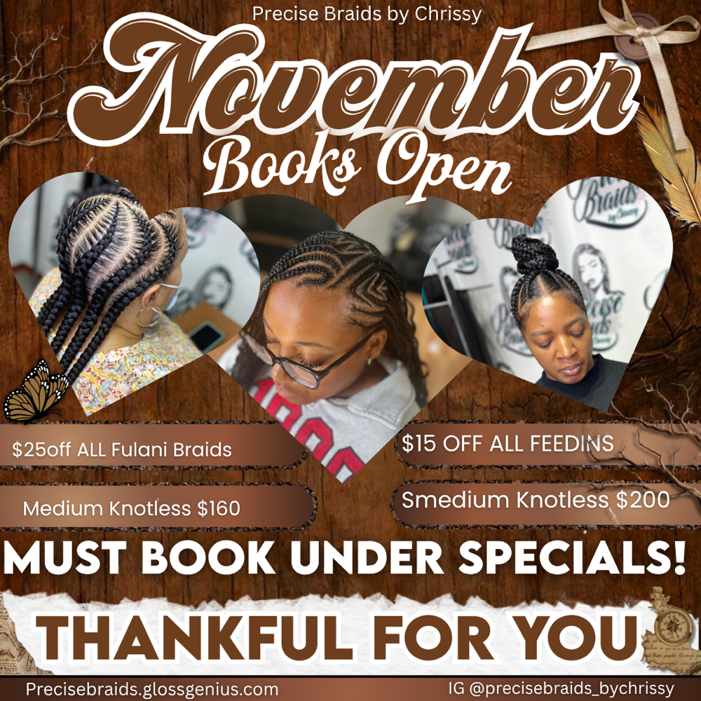 Smedium Knotless (November Special)