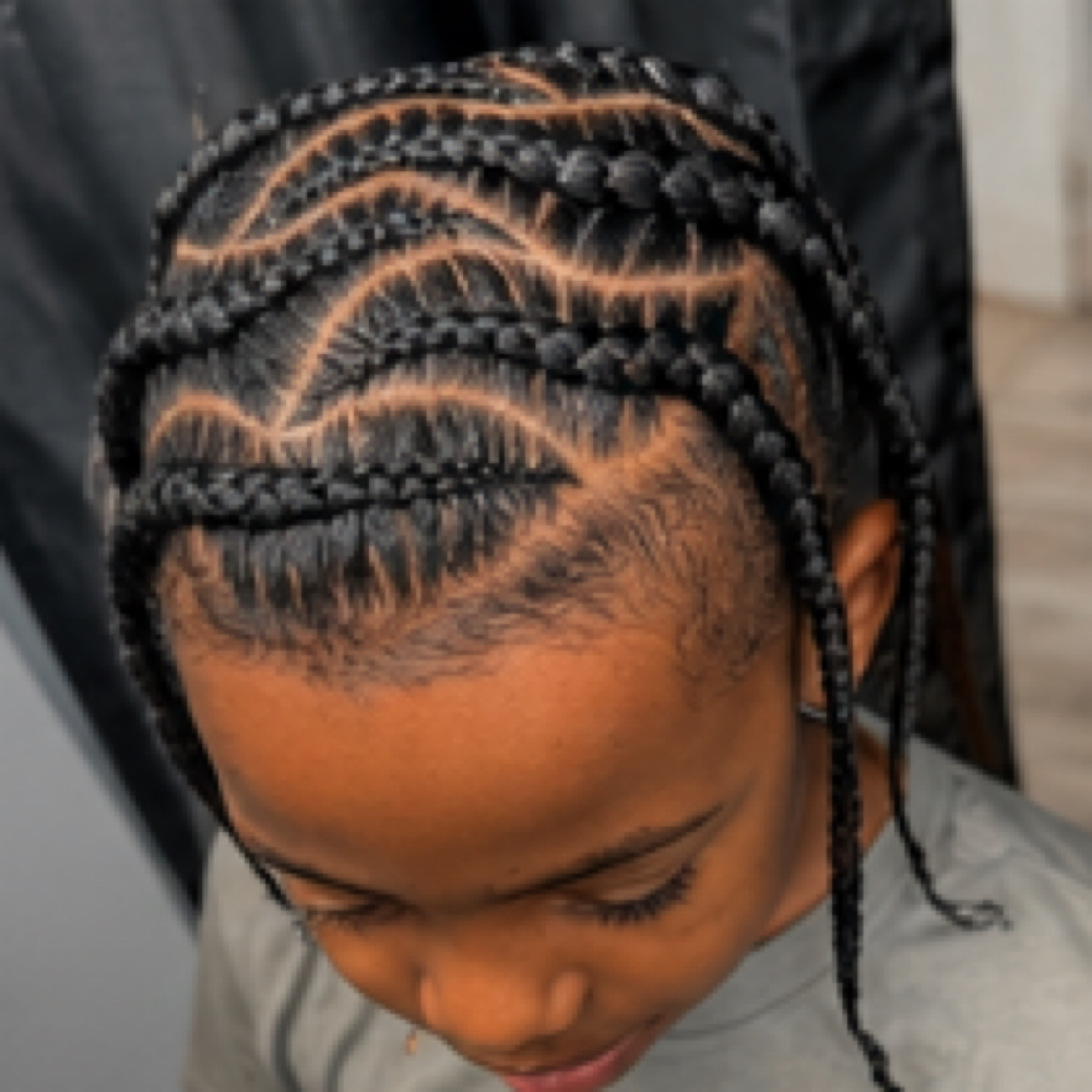 Boys Stitch Braids at B Diva Braids and Locs in Statesville, NC